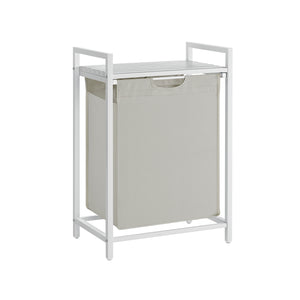 Wäschekorb 65L Weiss