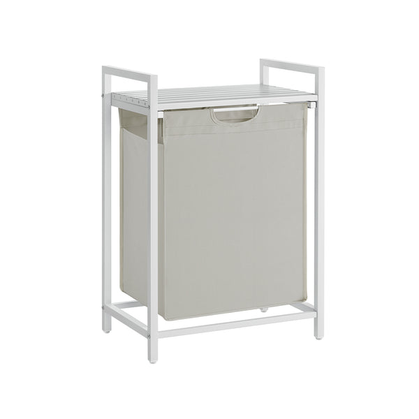 Wäschekorb 65L Weiss
