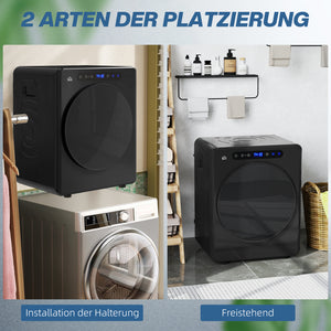 Wäschetrockner kompakt mit 6 Programmen und Touch-Bedienung 3kg