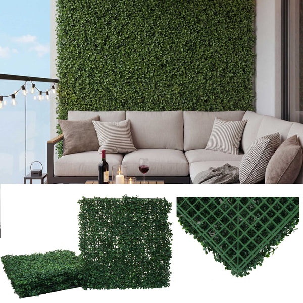 Wandpaneel künstliche Pflanzen 1m² für Terrasse & Balkon