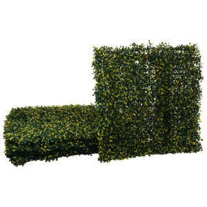 Wandpaneel künstliche Pflanzen grün-gelb 1m² für Terrasse & Balkon