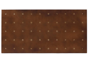 Wandpaneel Wandregal Steckboard Lochplatte 4 Ebenen 100x50cm braun