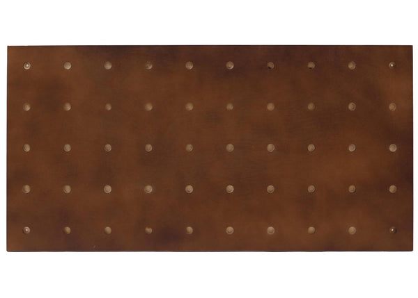 Wandpaneel Wandregal Steckboard Lochplatte 4 Ebenen 100x50cm braun