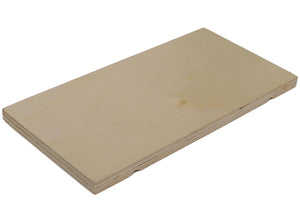 Wandpaneel Wandregal Steckboard Lochplatte 4 Ebenen 100x50cm naturfarben