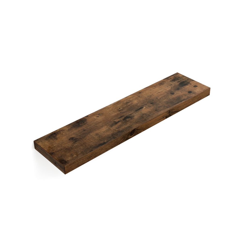 Mensola da parete in legno per foto decorative, 60 cm, legno rustico