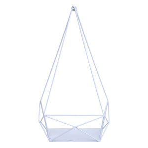 Wandregal JAM-K79 Dekoregal Küchenregal 44x23x11cm Metall weiss