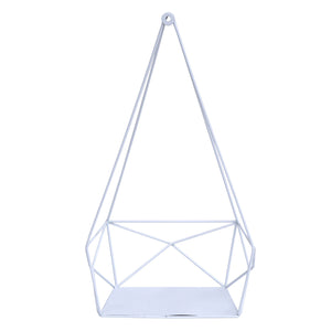 Wandregal JAM-K79 Dekoregal Küchenregal 44x23x11cm Metall weiss