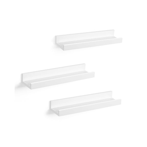 Wandregal Schweberegal 3er-Set Weiss