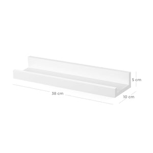 Wandregal Schweberegal 3er-Set Weiss