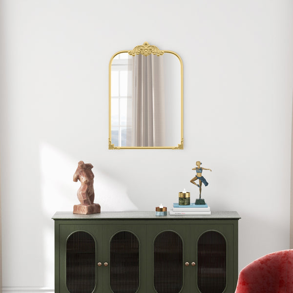 Wandspiegel rechteckig modern 60x87cm gold