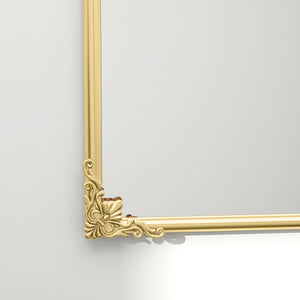Wandspiegel rechteckig modern 60x87cm gold