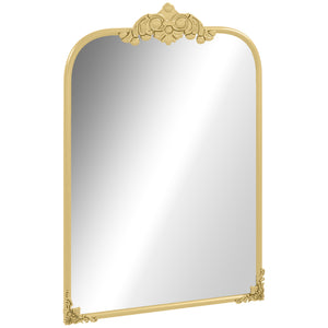 Wandspiegel rechteckig modern 60x87cm gold