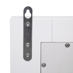 Wandspiegel Badspiegel mit Ablage Landhaus 58x59x12cm weiss