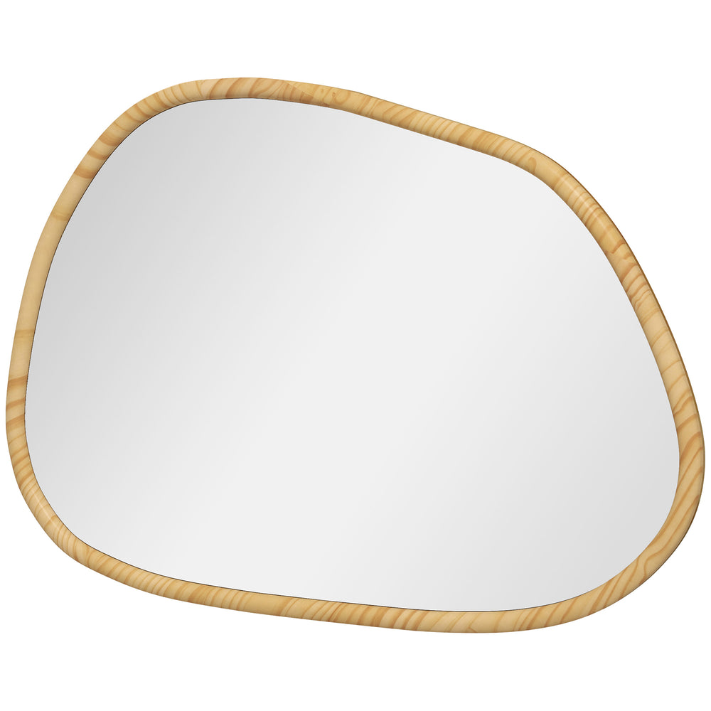 Wandspiegel Vintage Design Massivholz natur