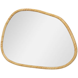 Wandspiegel Vintage Design Massivholz natur