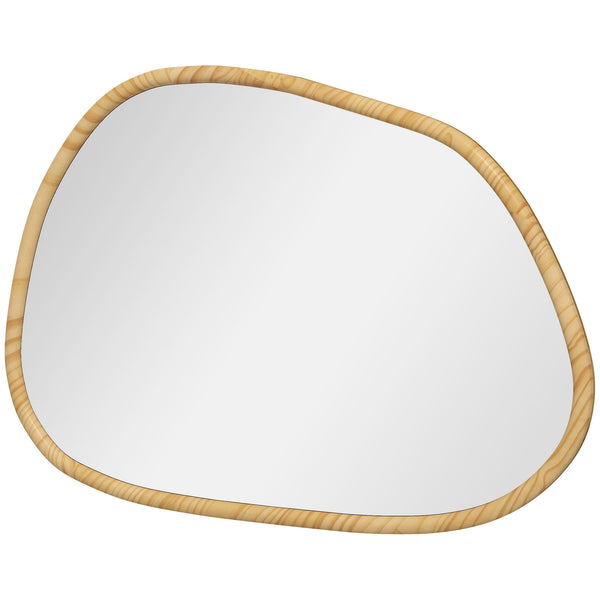 Wandspiegel Vintage 70x50cm Massivholz natur