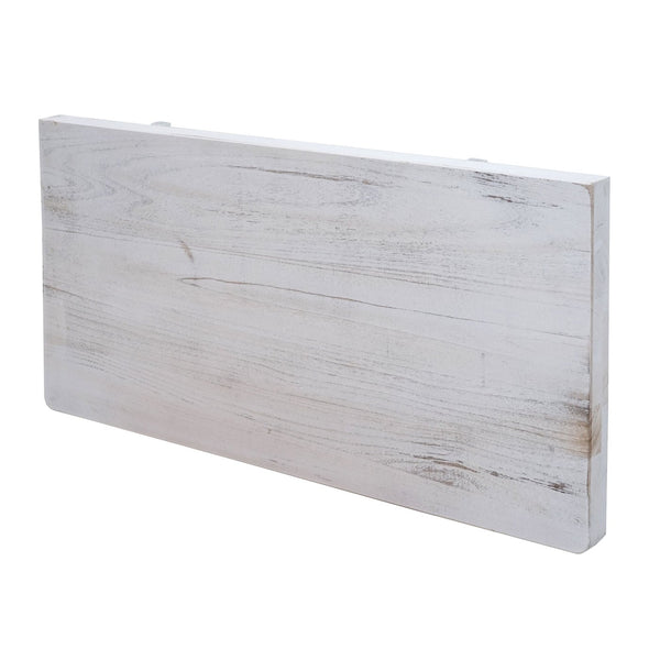 Wandtisch Wandklapptisch klappbar Massivholz 120x60cm shabby weiss