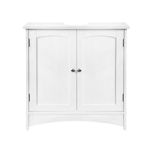 Waschbeckenunterschrank 60x30x60cm Landhaus weiss