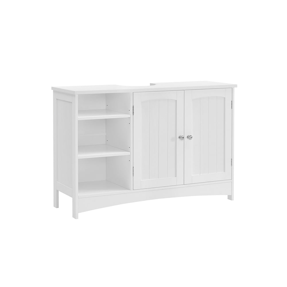 Vanity unit with 2 doors and shelves