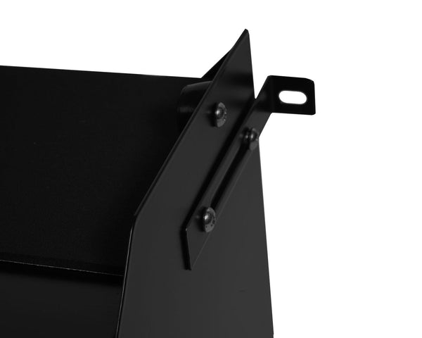 Waschmaschinenunterschrank Podest mit Schublade 33x61x52cm schwarz