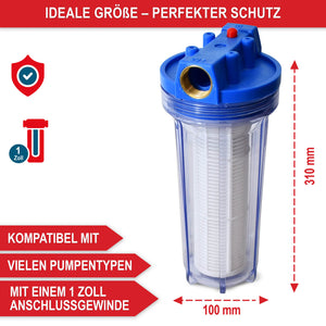 Wasserfilter  Schutz für Pumpen und Bewässerungssysteme