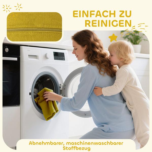Weichbausteine bunt für Kleinkinder 7-teilig aus Schaumstoff