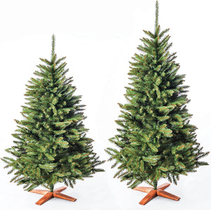 Weihnachtsbaum 220cm FSC Holzständer Premium Qualität Naturgetreu