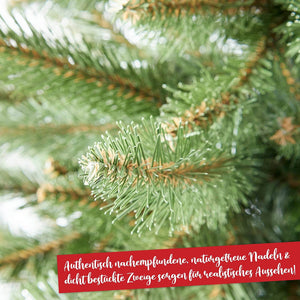 Weihnachtsbaum 220cm FSC Holzständer Premium Qualität Naturgetreu