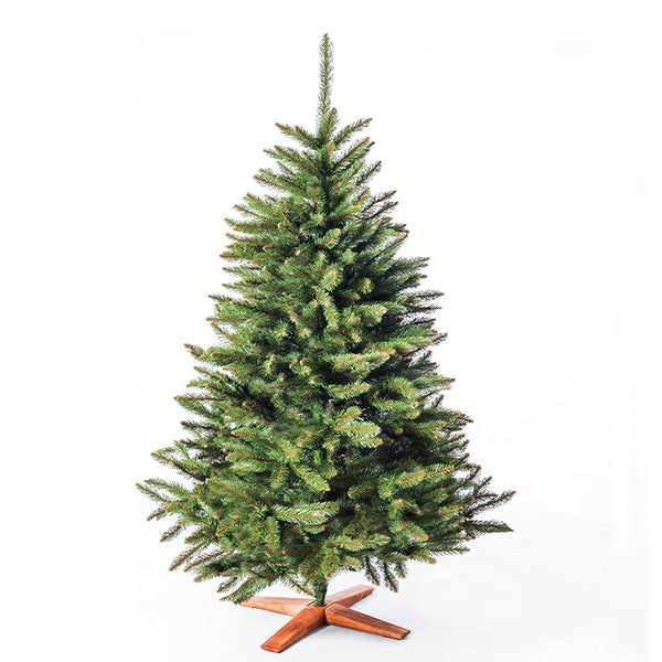 Weihnachtsbaum 220cm FSC Holzständer Premium Qualität Naturgetreu
