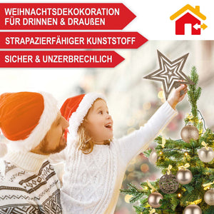 Weihnachtskugeln Festiva 128-teilig Christbaumkugeln Champagner