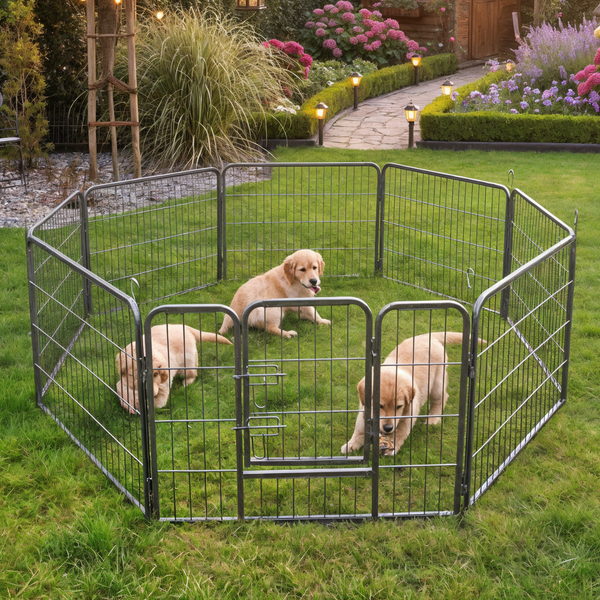 Welpenauslauf SafeRun M  sicherer Laufstall für Hunde & Welpen