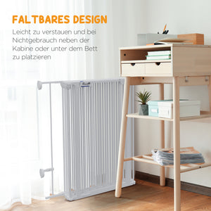 Welpenauslauf klappbar modular für innen aus Stahl weiss