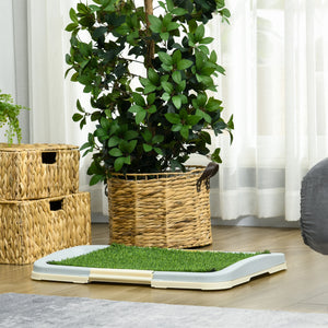 Welpentoilette Kunstgras 63x48cm für Indoor & Outdoor Blau
