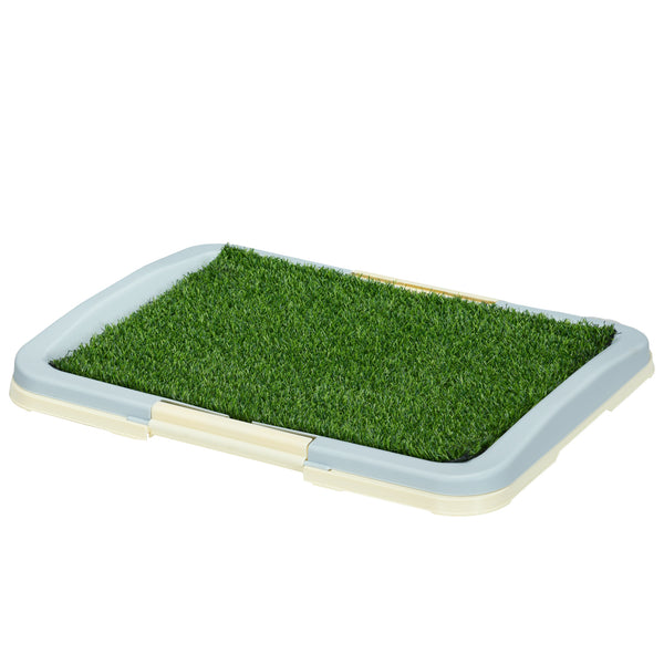 Welpentoilette Kunstgras 63x48cm für Indoor & Outdoor Blau