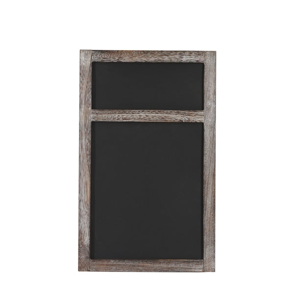 Werbetafel Wandtafel Kreidetafel Shabby-Look 55x34x2cm Braun