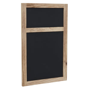 Werbetafel Wandtafel Kreidetafel ~ Shabby-Look 55x34x2cm Natur