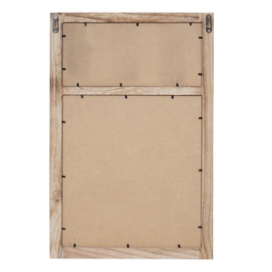Werbetafel Wandtafel Kreidetafel ~ Shabby-Look 55x34x2cm Natur