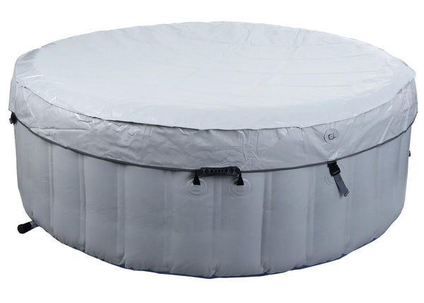 Aufblasbarer Whirlpool für 4 Personen, rund Ø180cm, grau-blau