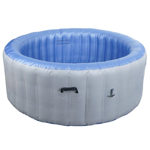Aufblasbarer Whirlpool für 4 Personen, rund Ø180cm, grau-blau