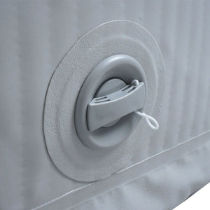 Whirlpool für 5 Personen, aufblasbar, Ø180cm, indoor & outdoor, grau-weiss