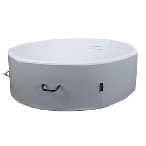 Whirlpool für 5 Personen, aufblasbar, Ø180cm, indoor & outdoor, grau-weiss