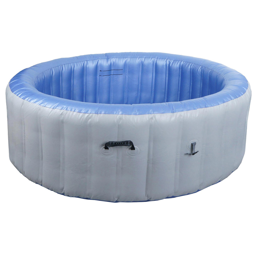 Aufblasbarer Whirlpool für 5 Personen rund Ø198cm grau-blau