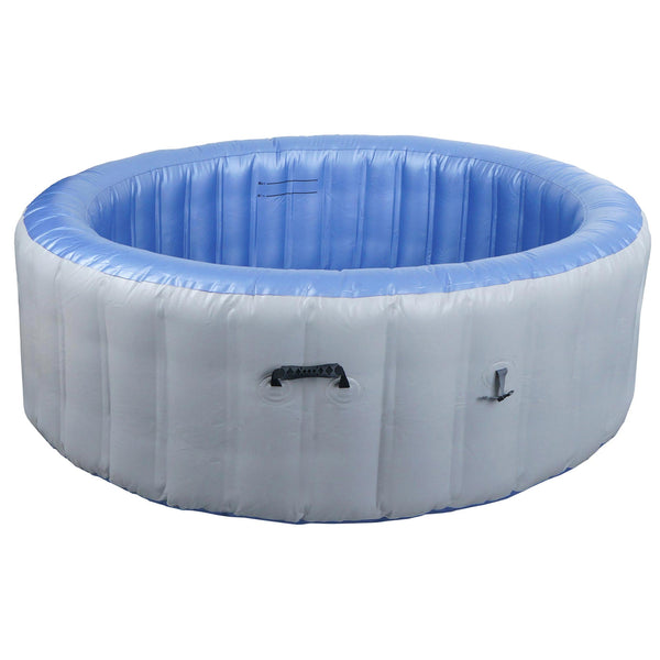 Aufblasbarer Whirlpool für 5 Personen rund Ø198cm grau-blau