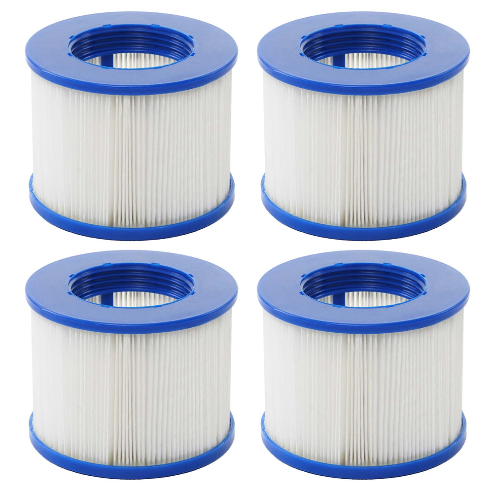Wasserfilter Ersatzkartusche für Whirlpool, 4 Stück, Lamellenfilter
