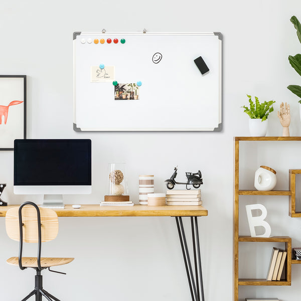 Whiteboard Magnettafel mit Zubehör für Büro und Schule