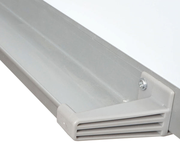 Whiteboard Magnettafel mobil rollbar mit Zubehör 167x186cm