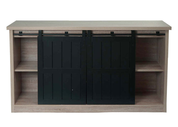 Wohnzimmerset TV-Rack Sideboard Kommode Couchtisch Industrial naturfarben