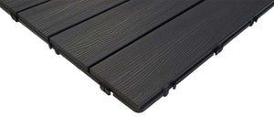 WPC Gartenfliese 1m2 JAM-E20 Holzoptik 4x je 50x50cm