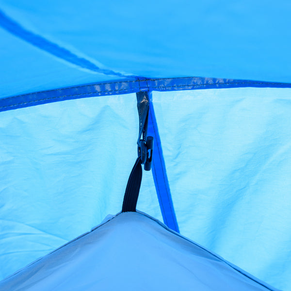 Wurfzelt Campingzelt wasserdicht mit Vorraum für 2-3 Personen