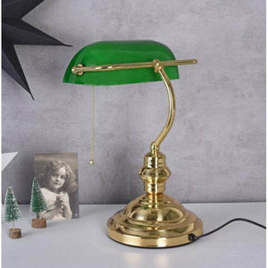 Banker Lampe BELLE EPOQUE Klassiker im Jugendstil